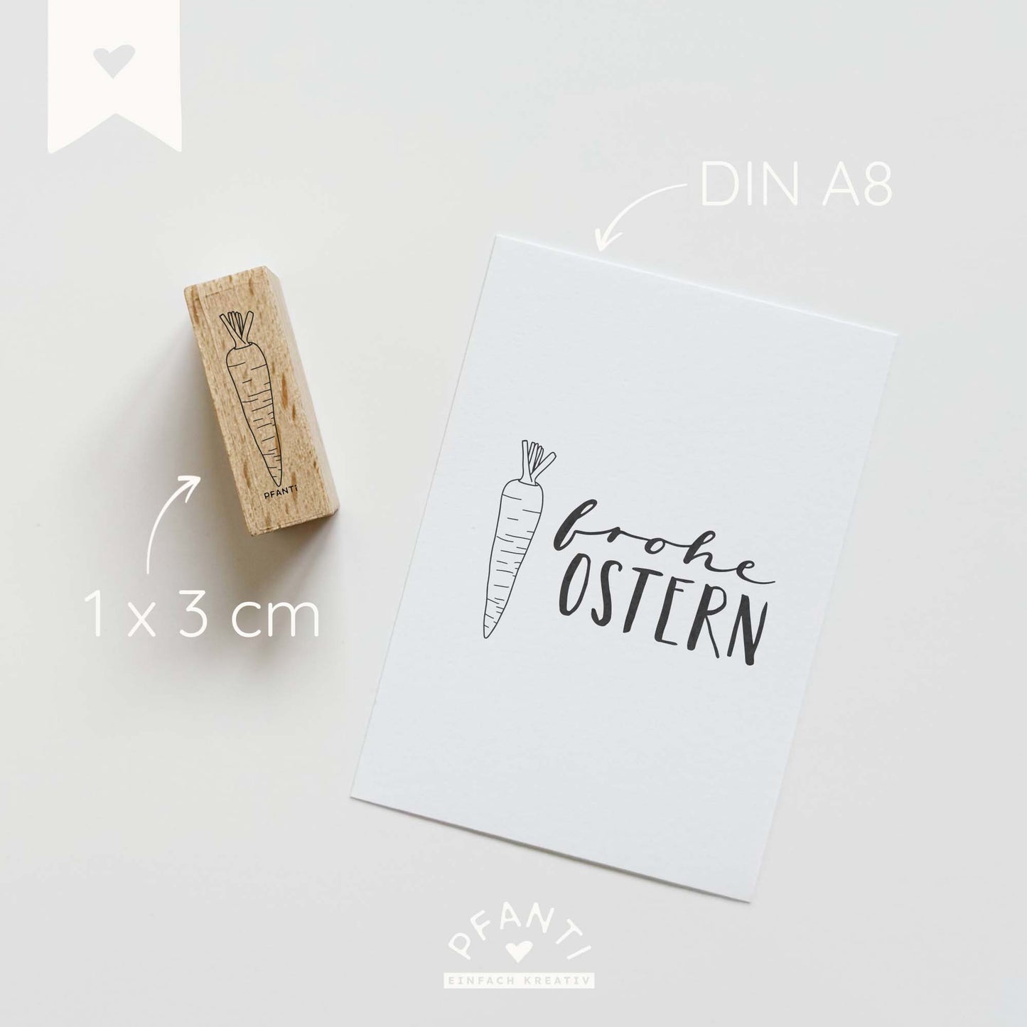 Stempel Möhre | mehrere Varianten