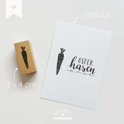 Stempel Möhre | mehrere Varianten