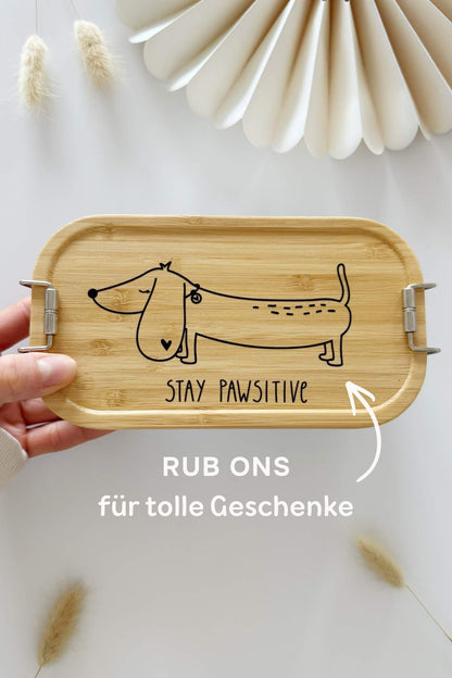 Rub Ons "Dog Mom"
