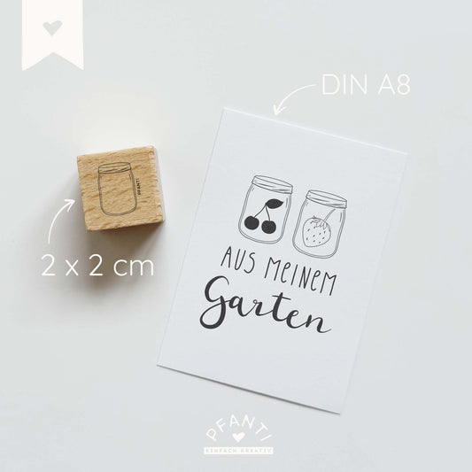 Stempel Schraubglas