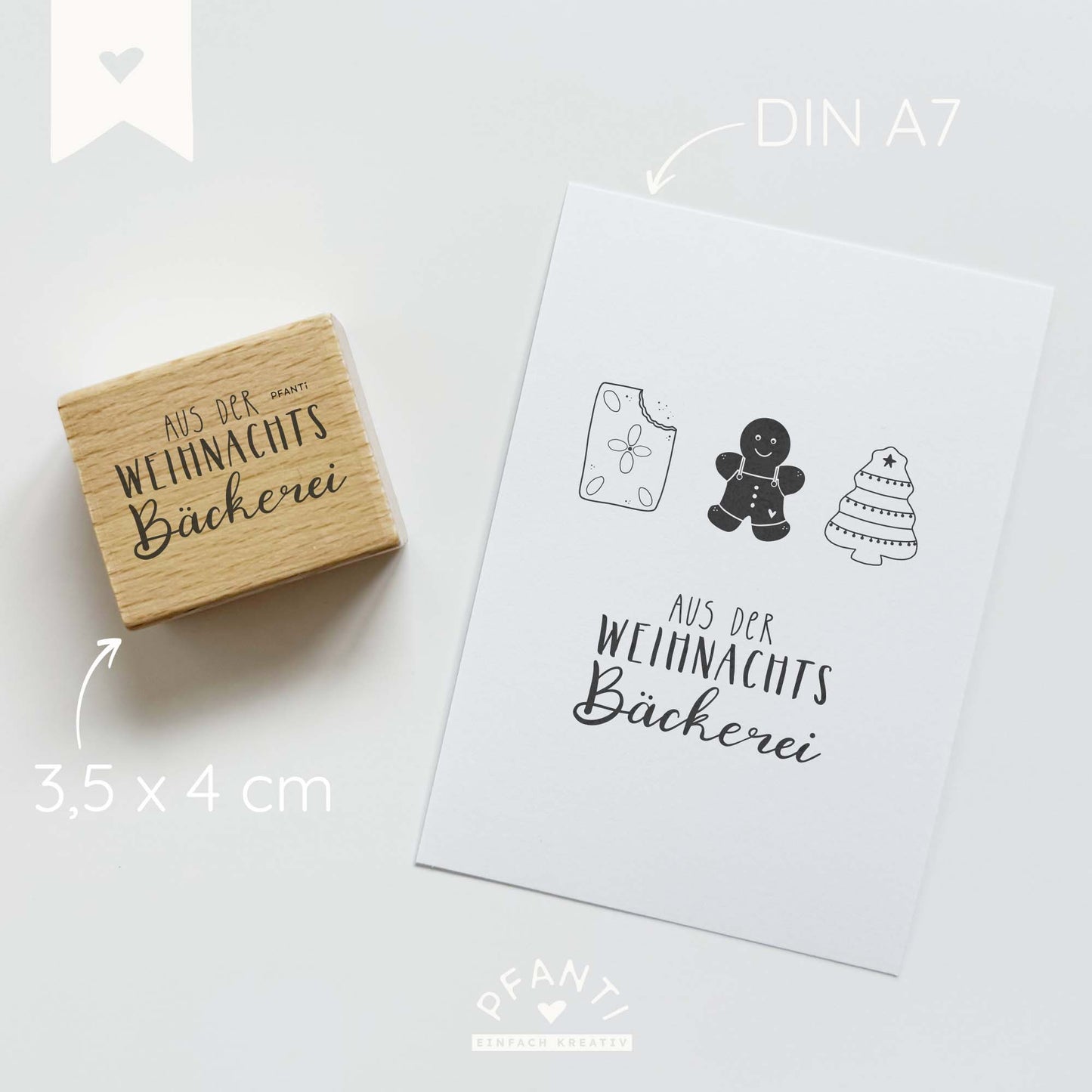 Stempel "Aus der Weihnachtsbäckerei"
