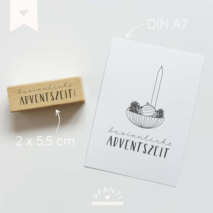 Stempel Adventszeit