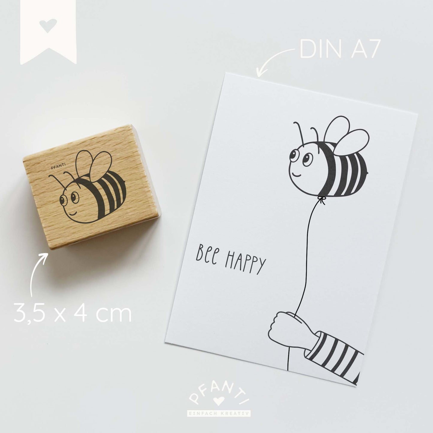 Stempel Biene