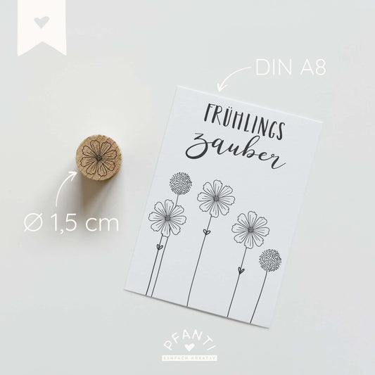Stempel Blüte 7 | mehrere Größen