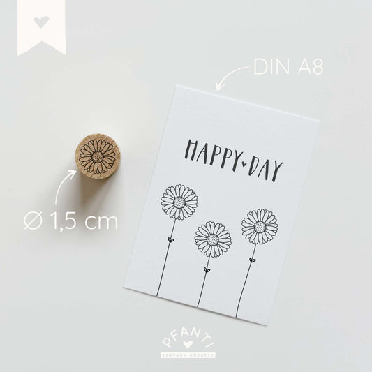 Stempel Blüte 8 | mehrere Größen