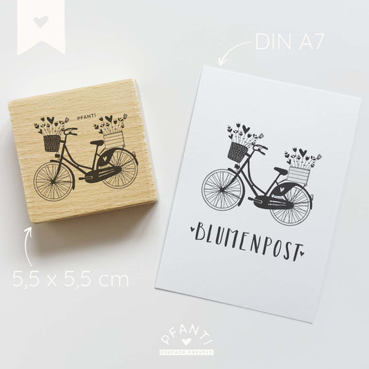 Stempel Blumenrad | zwei Größen