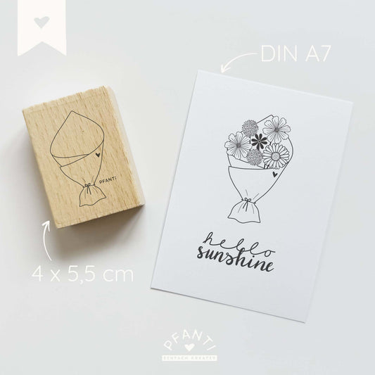 Stempel Blumentüte | mehrere Varianten