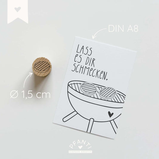 Stempel Burger Patty