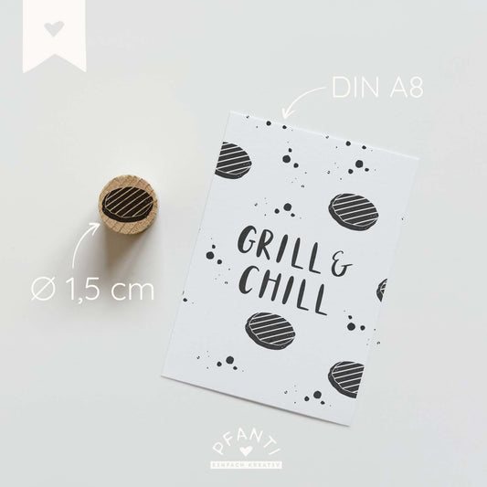 Stempel Burger Patty
