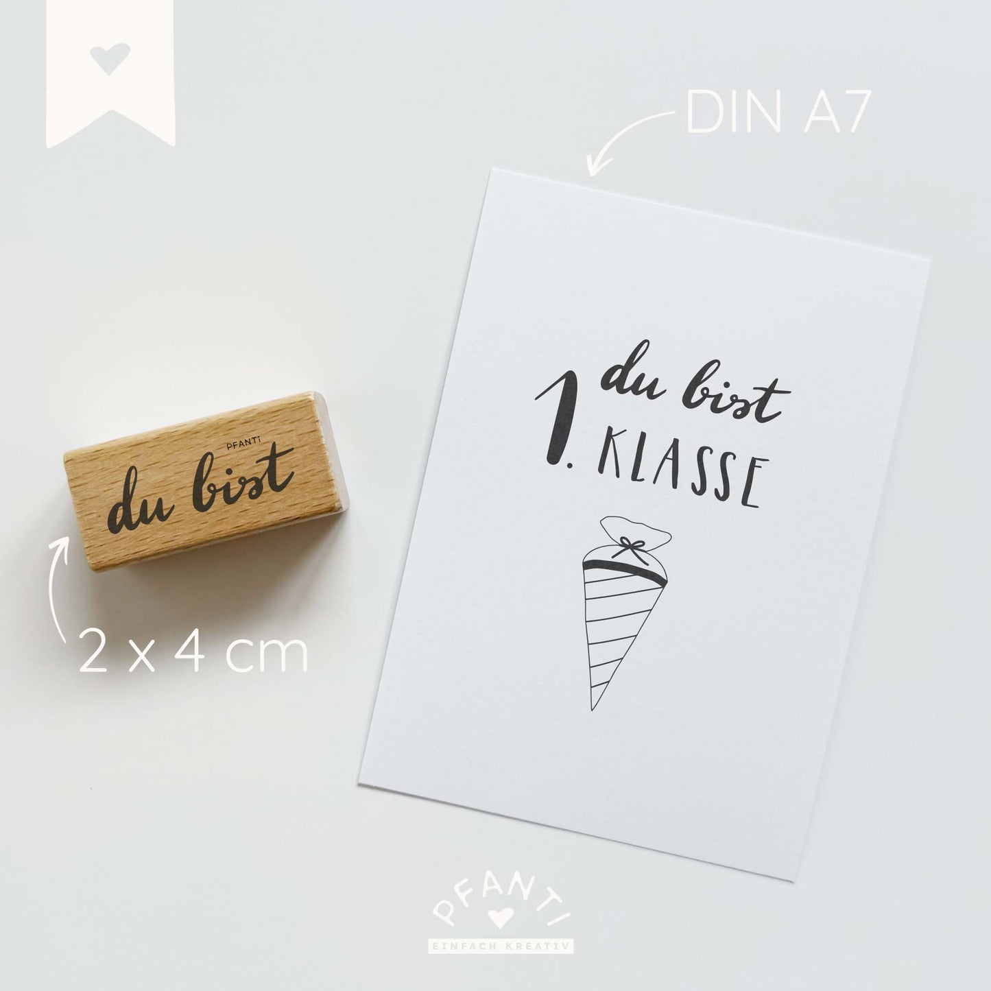 Stempel du bist | mehrere Varianten