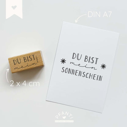 Stempel du bist mein