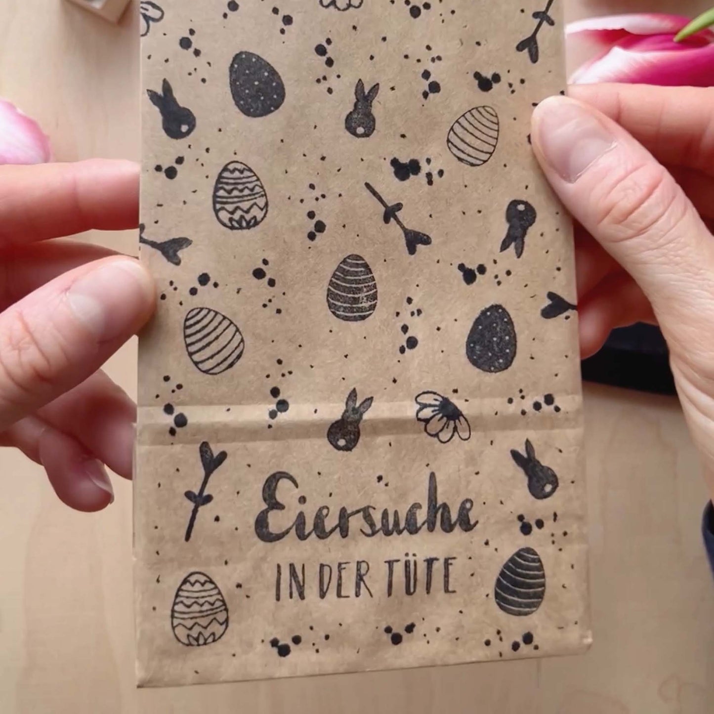 Stempel Eiersuche