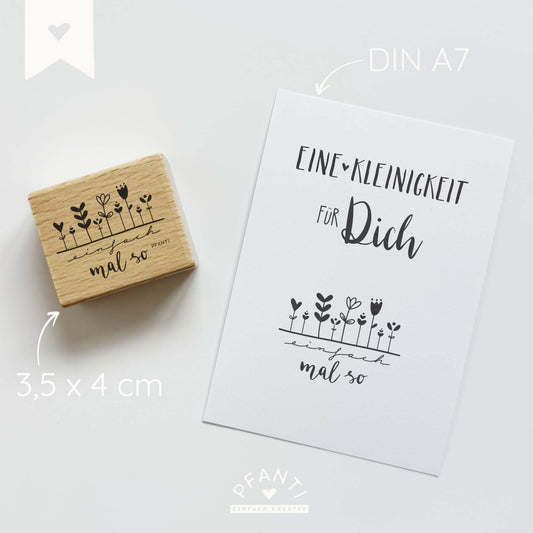 Stempel "einfach mal so"