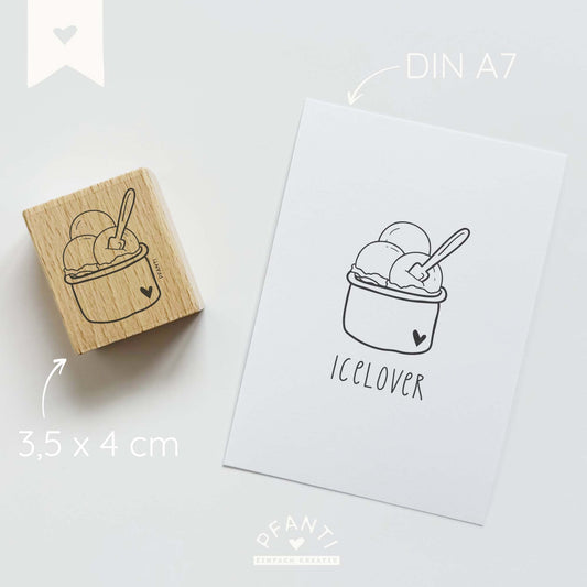 Stempel Eis | mehrere Varianten