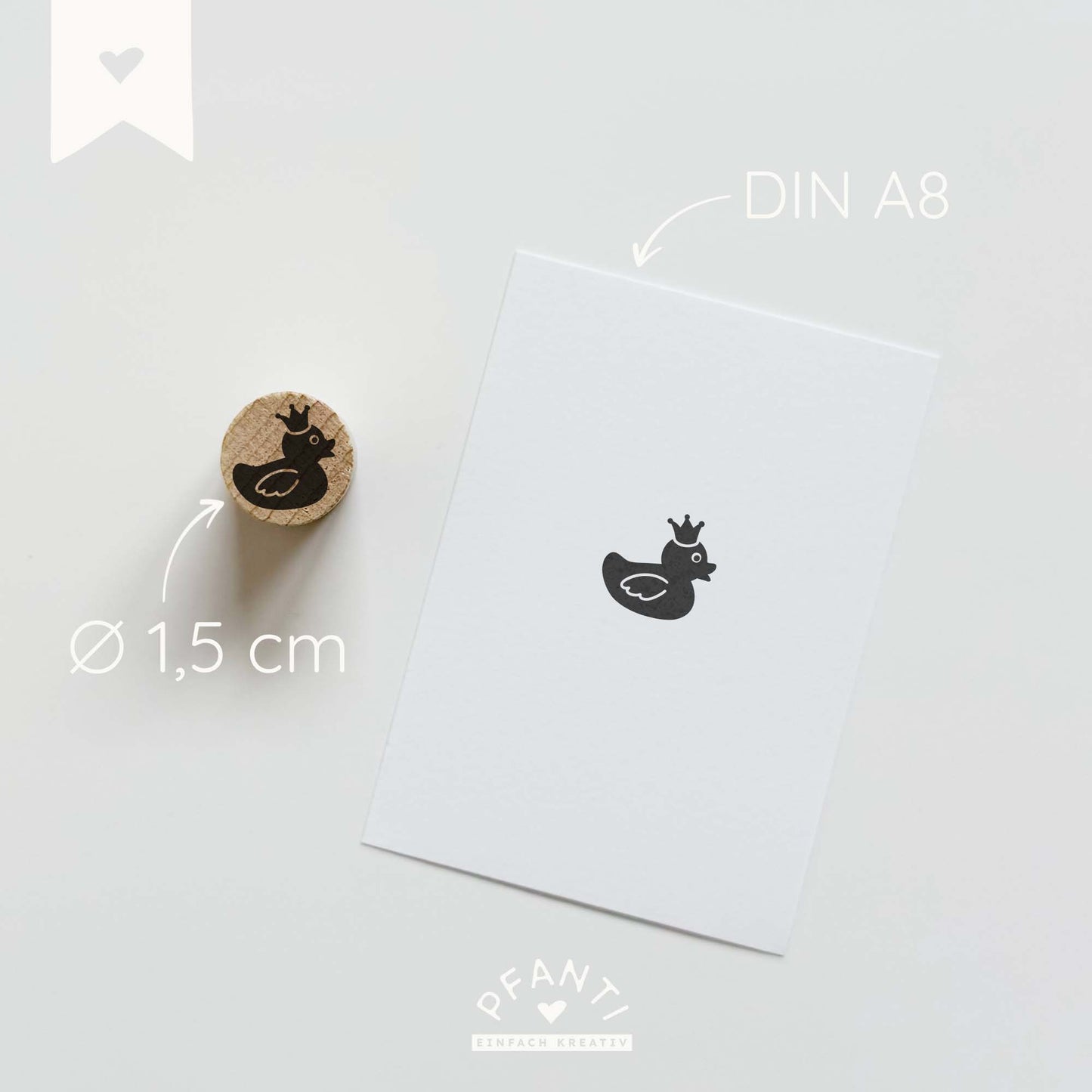 Stempel Ente | Quietscheente