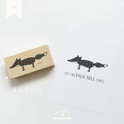 Stempel Fuchs | zwei Größen