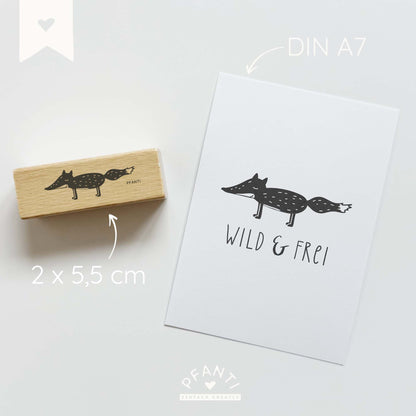 Stempel Fuchs | zwei Größen