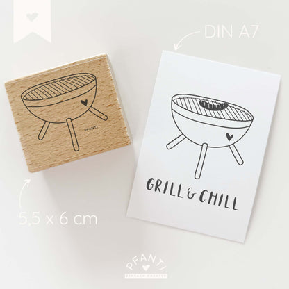 Stempel Burger Patty