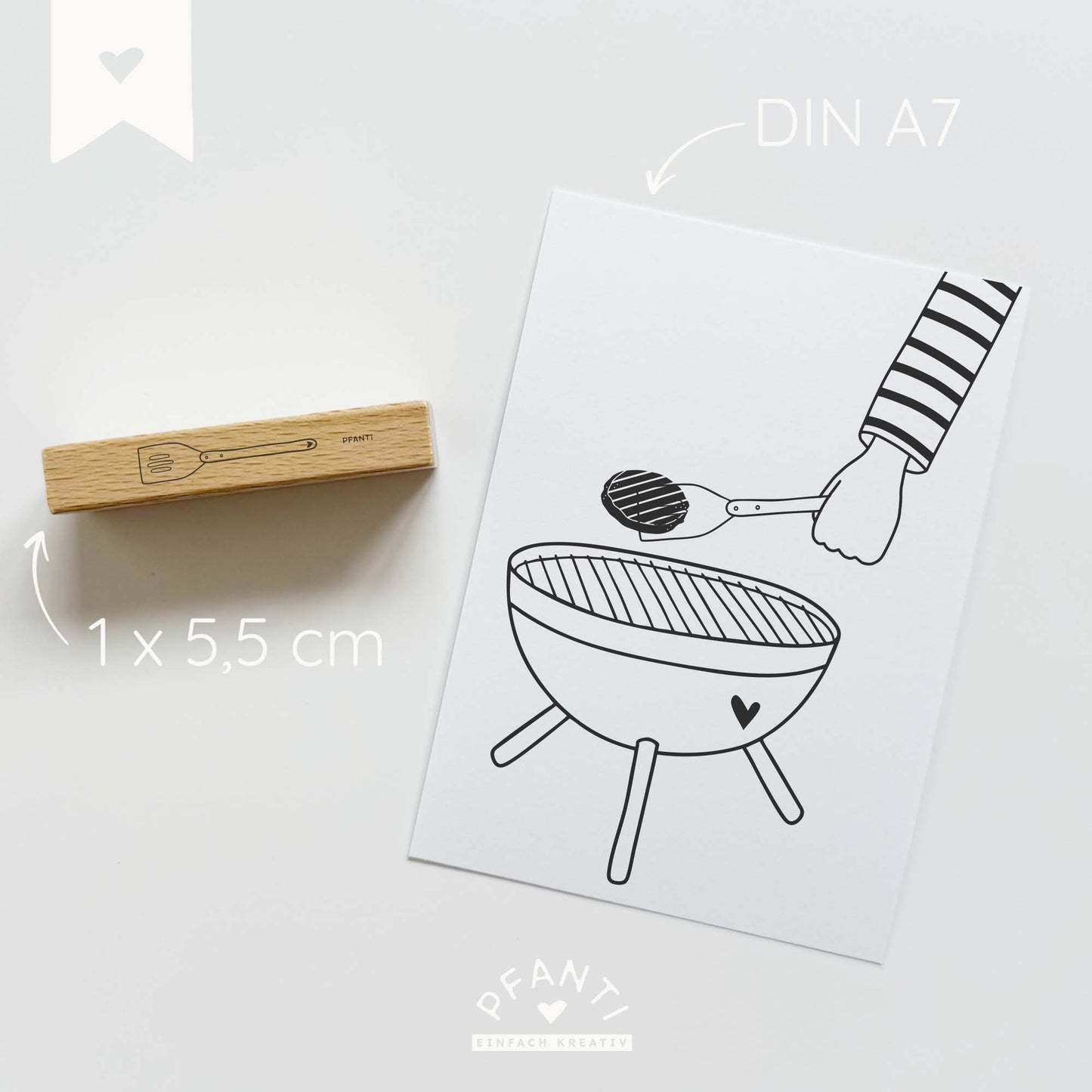 Stempel Grillbesteck