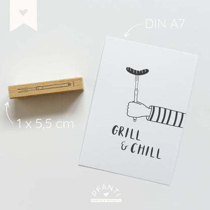 Stempel Grillbesteck