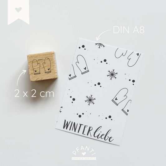Stempel Handschuhe