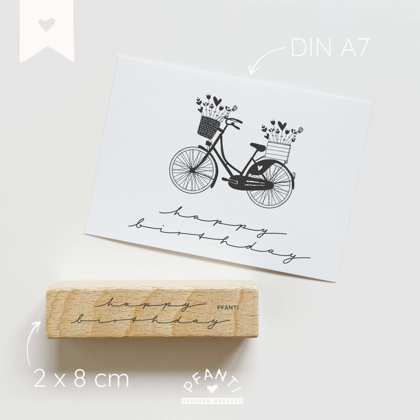 Stempel Happy Birthday | mehrere Varianten