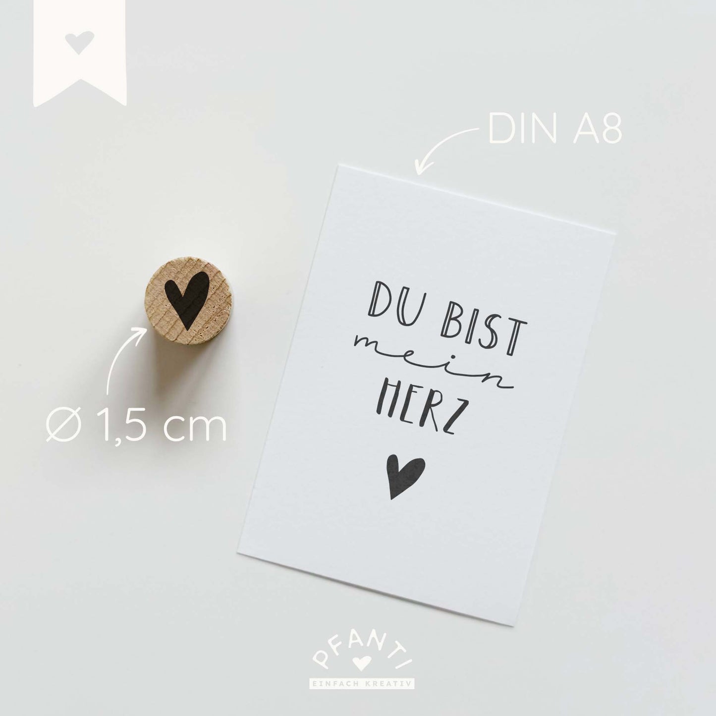 Stempel Herz | mehrere Varianten