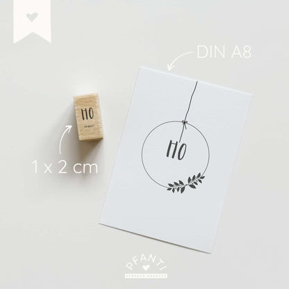 Stempel ho | ho ho ho | mehrere Varianten