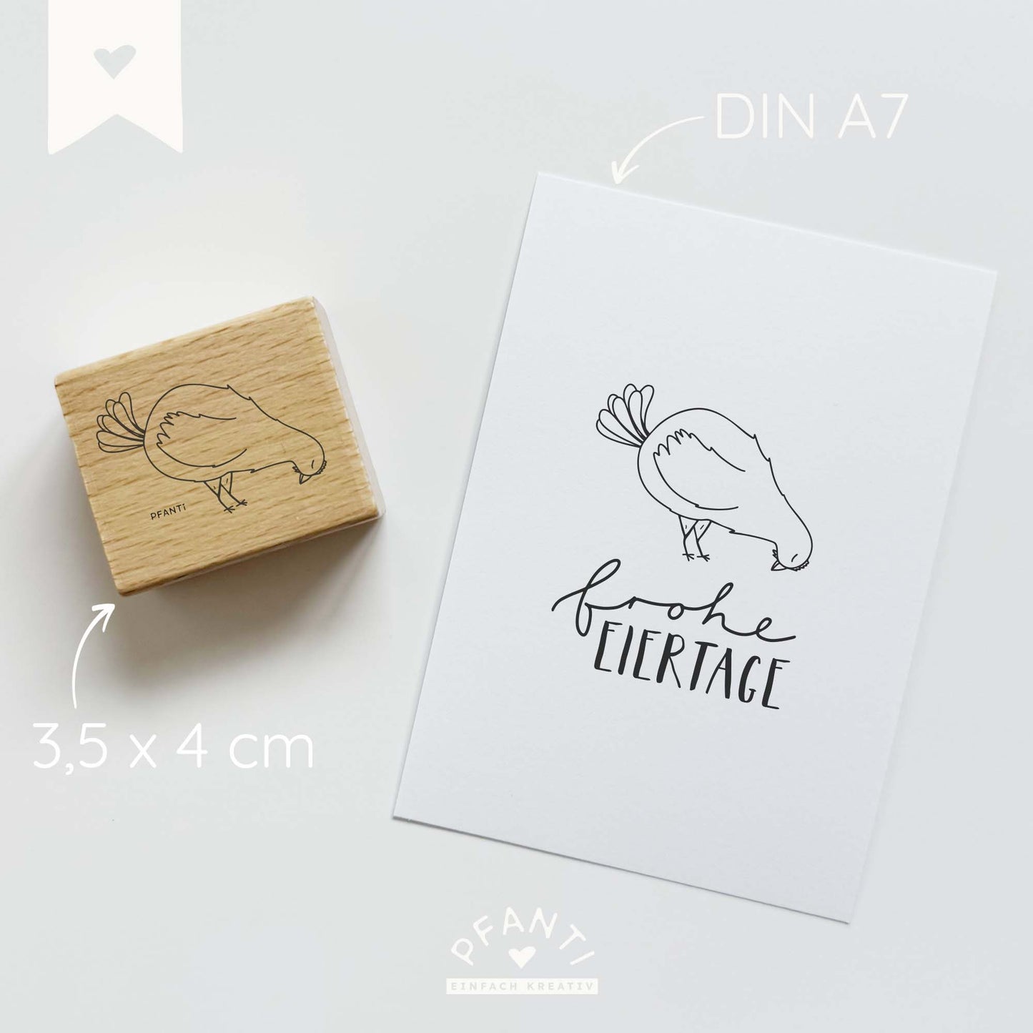 Stempel Huhn