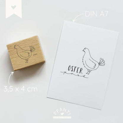 Stempel Huhn