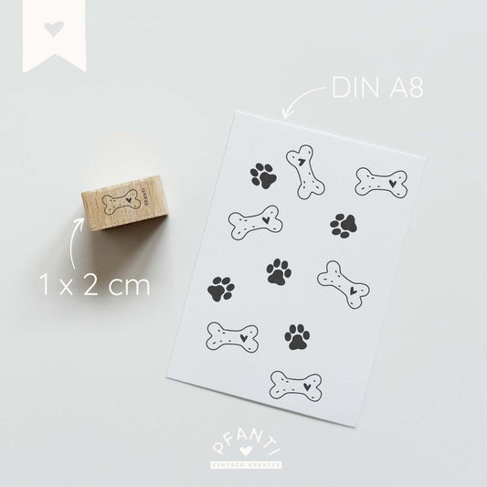 Stempel Hundeknochen