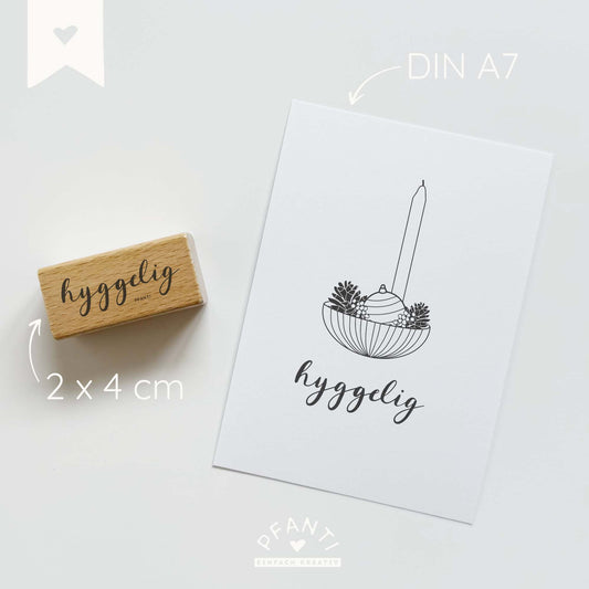 Stempel hyggelig