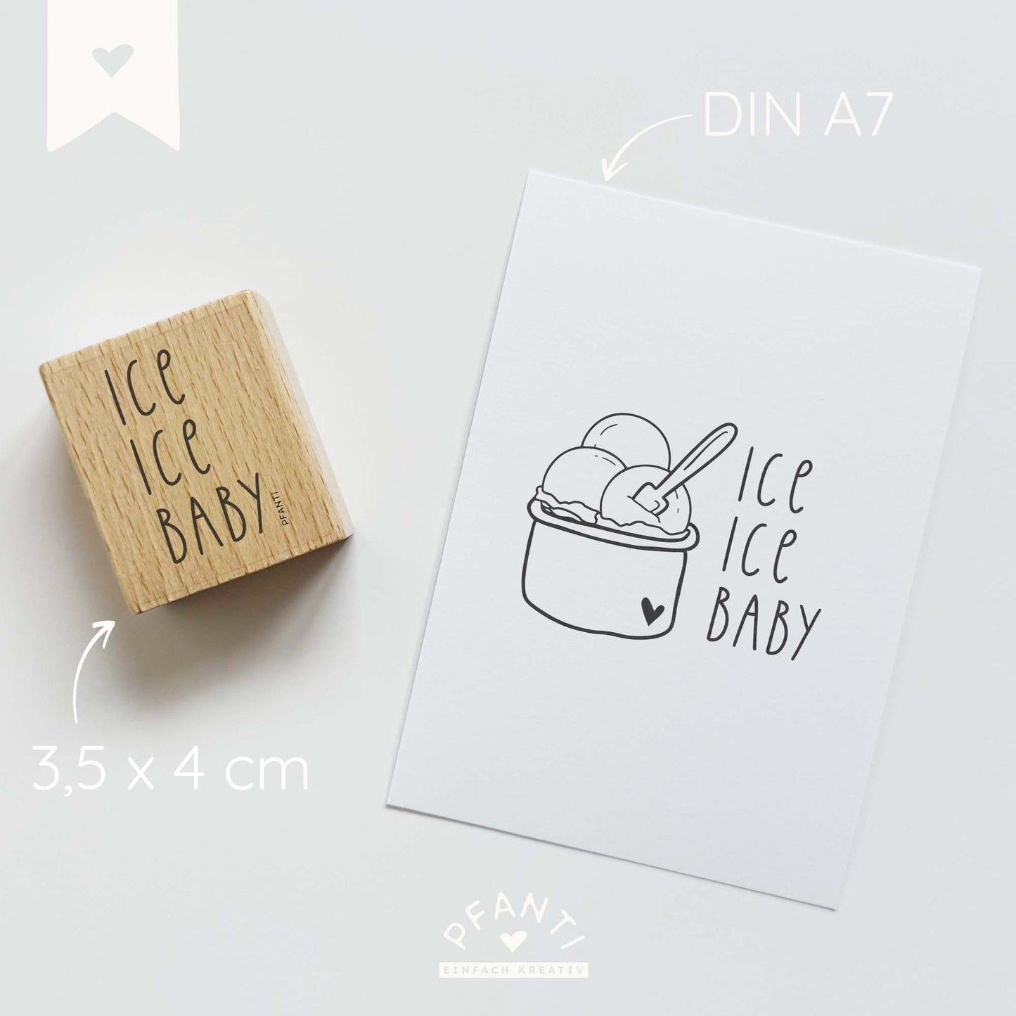 Stempel "Ice Ice Baby"