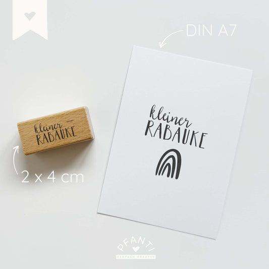 Stempel kleiner Rabauke