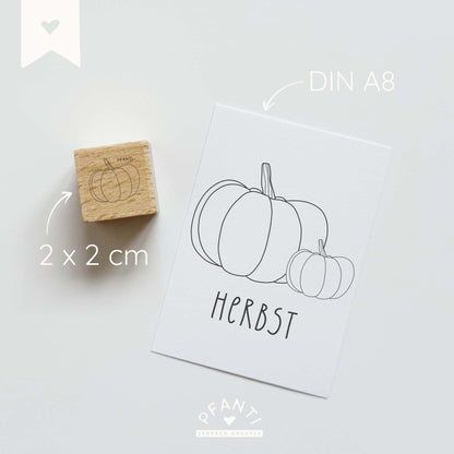 Stempel Kürbis | mehrere Varianten