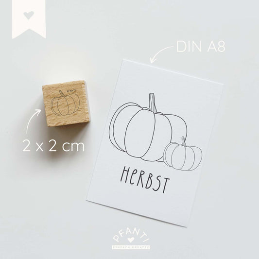 Stempel Kürbis | mehrere Varianten