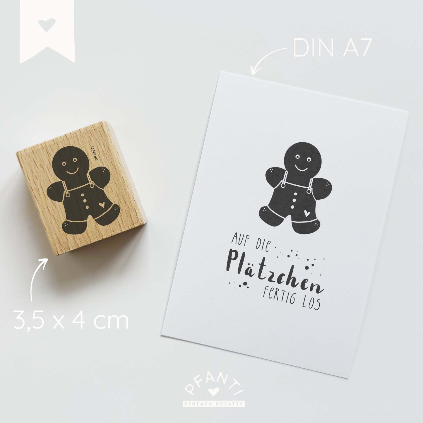 Stempel Lebkuchen | Lebkuchenmännchen