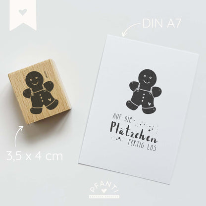 Stempel Lebkuchen | Lebkuchenmännchen