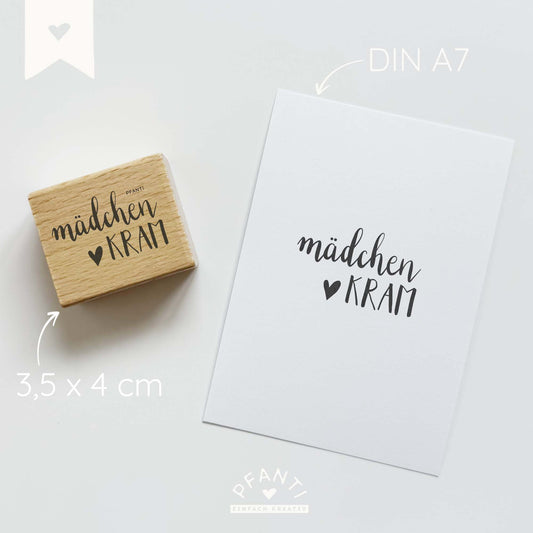 Stempel Mädchenkram