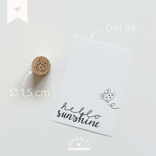 Stempel Marienkäfer | mehrere Größen