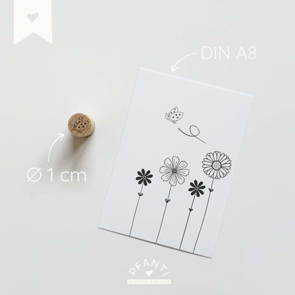 Stempel Marienkäfer | mehrere Größen