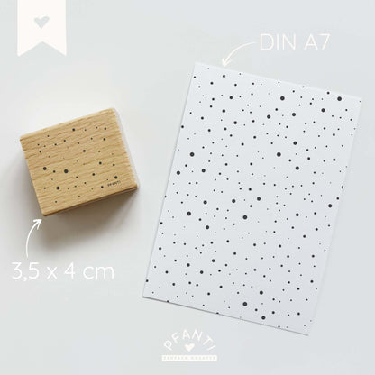 Stempel Muster Punkte