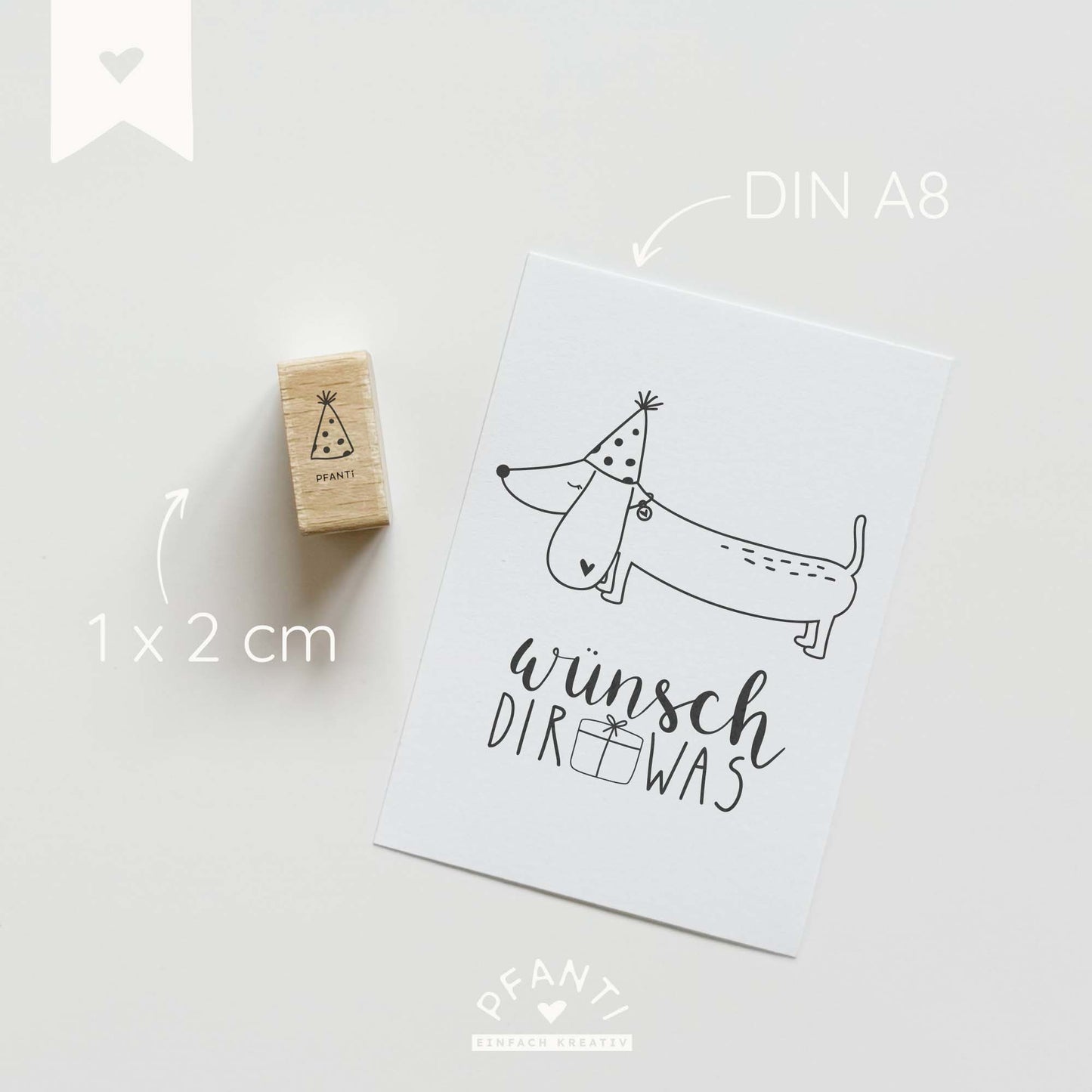 Stempel Partyhut