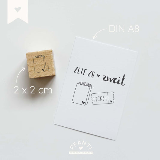 Stempel Popcorn
