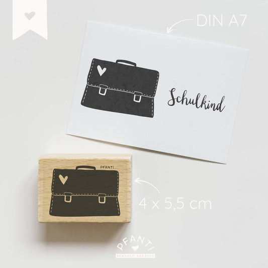 Stempel Ranzen | Schulranzen | 2 Größen