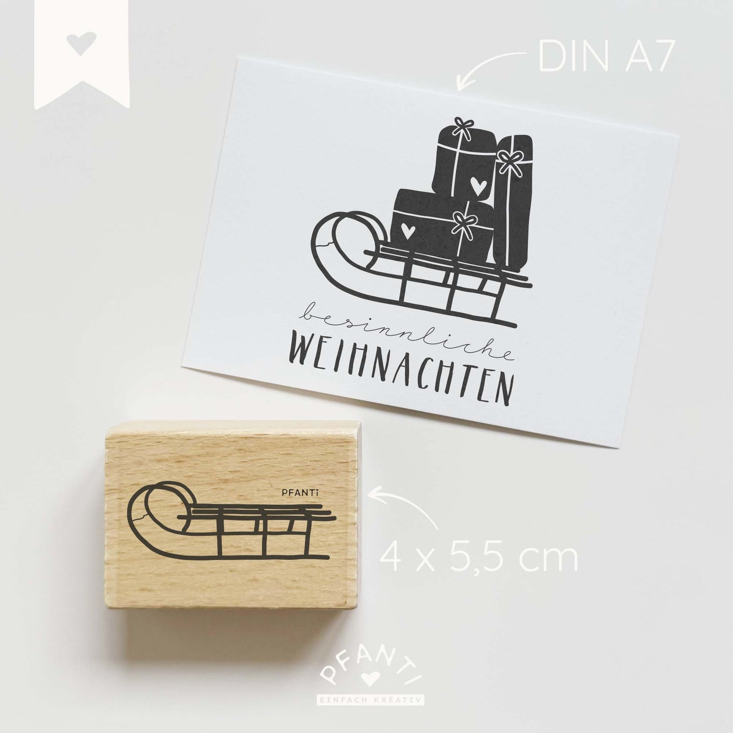 Stempel Schlitten