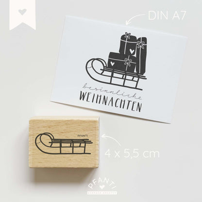Stempel Schlitten