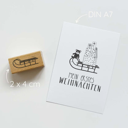 Stempel Schlitten