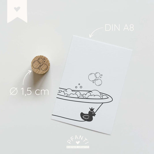 Stempel Seifenblasen