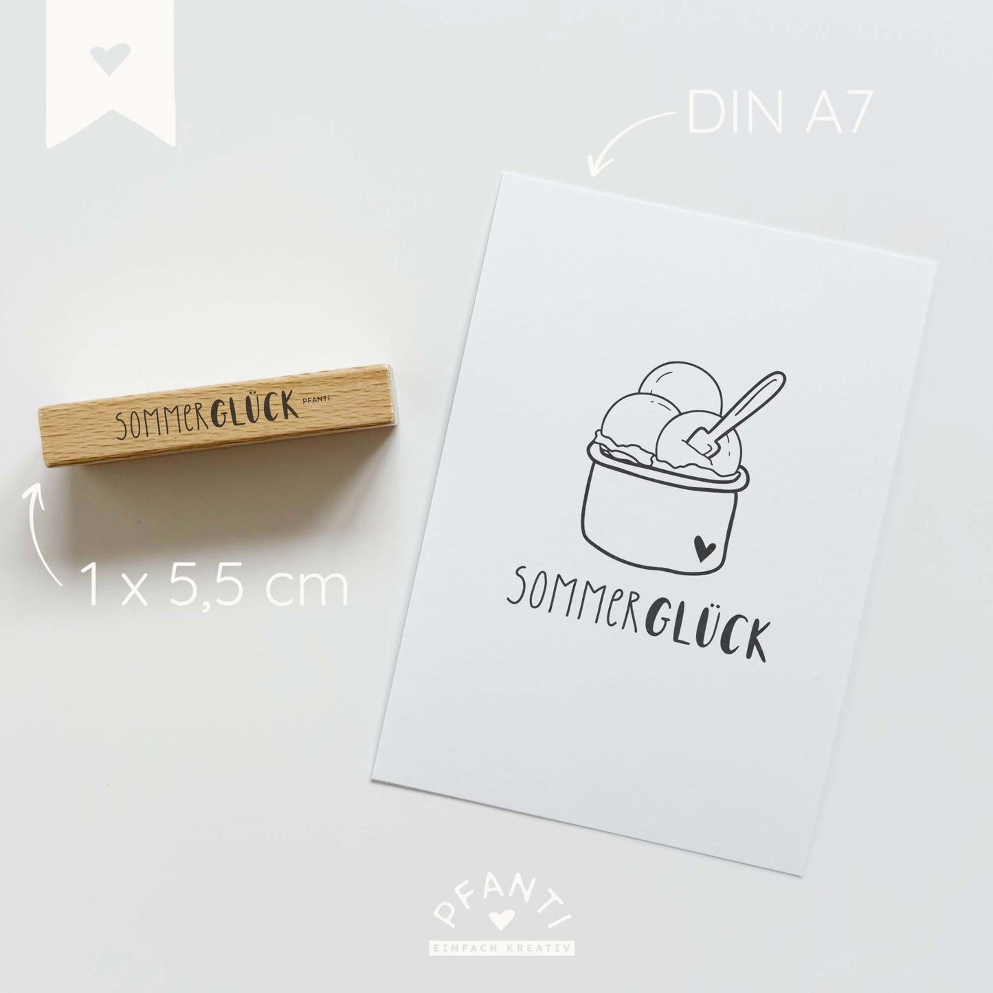 Stempel Sommerglück